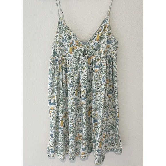 Hill House Other - Hill House Aurora Sleep Nap Dress XL Floral Woodland Forest Print V Neck